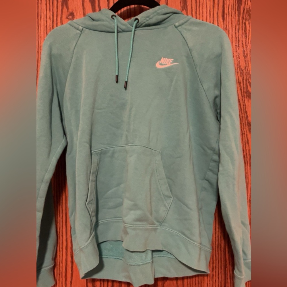Teal nike hoddie